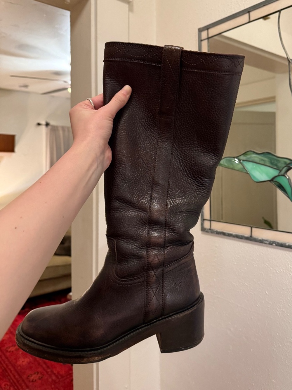 Frye campus boots
